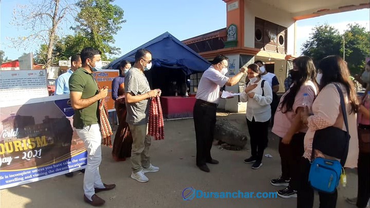 भारतीय पर्यटकलाई नेपालगन्जको जमुनाहामा स्वागत-(भिडियो सहित)